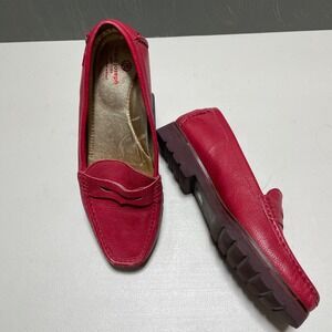 Marc Joseph New York 10 Crimson Carrol St. 2.0 Penny Loafers Driving Moc Leather